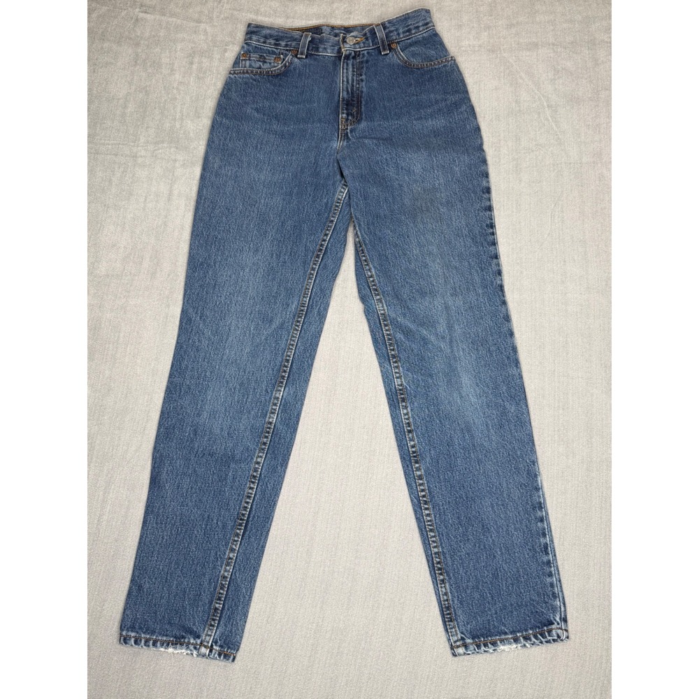 Vintage Levis 550 Relaxed Fit Tapered Leg Jeans 4 MIS M Made in USA Medium Wash